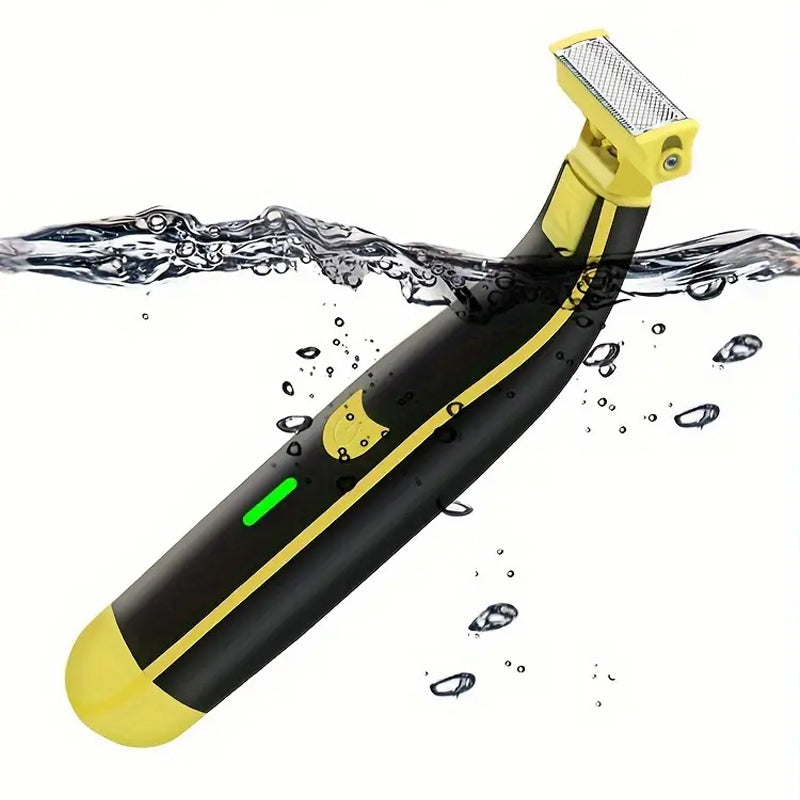 Wet and dry shaver for the entire body