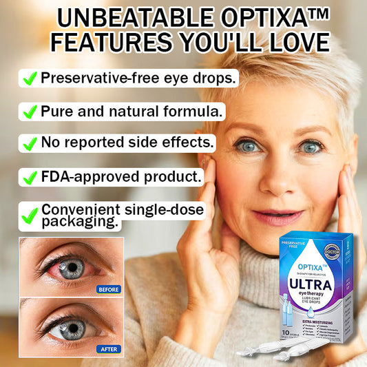 Optixa™ Doctor-Recommended Eye Drops丨Dry Eyes | Floaters | Cataracts | Glaucoma